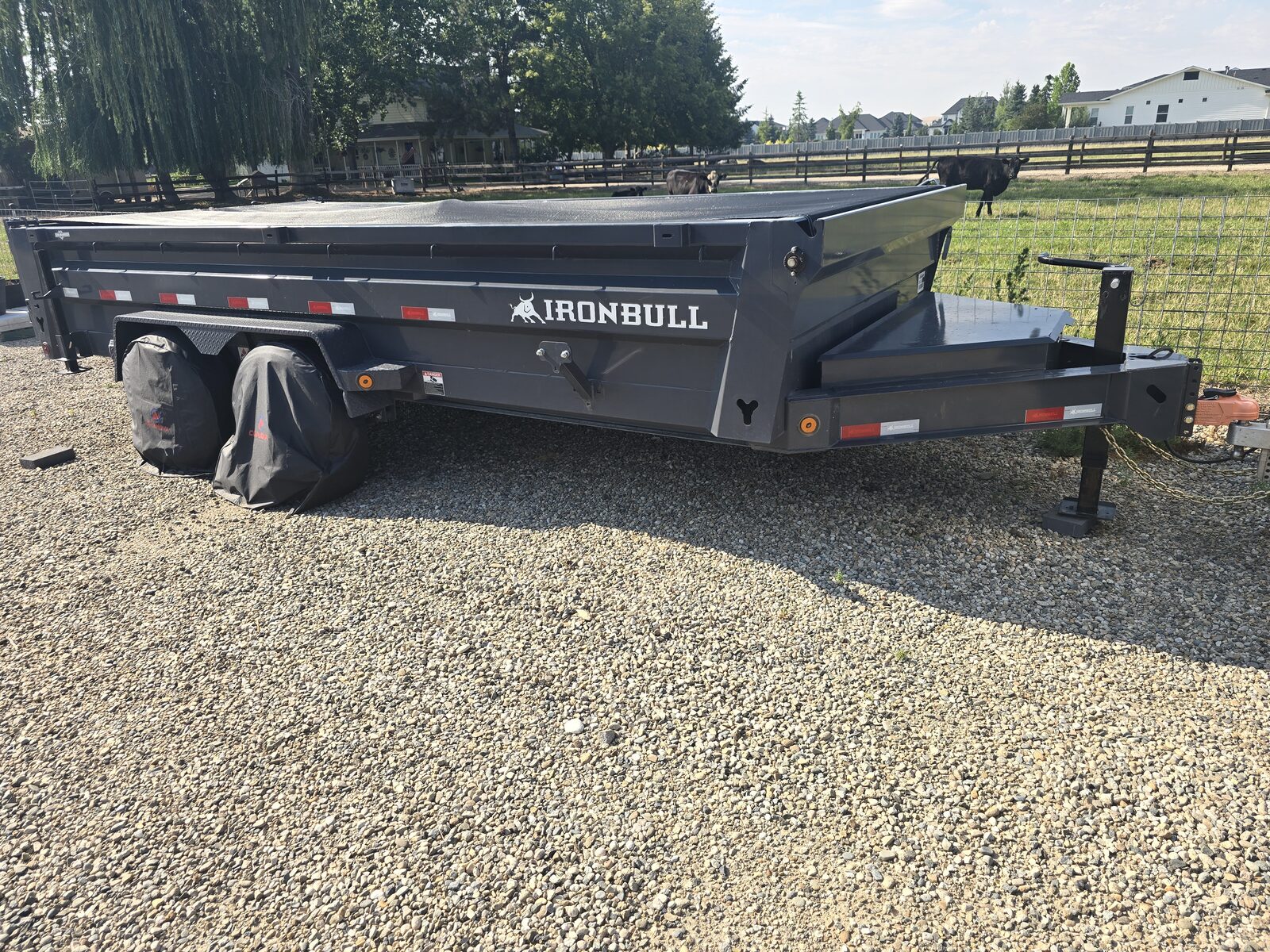 16ft Iron Bull Dump Trailer